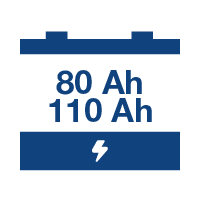 80 a 110Ah