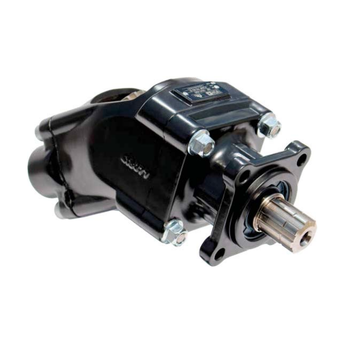 Bomba de pistones 78,79 cm3 FR 80 Giro DCH. Eje estriado 8D