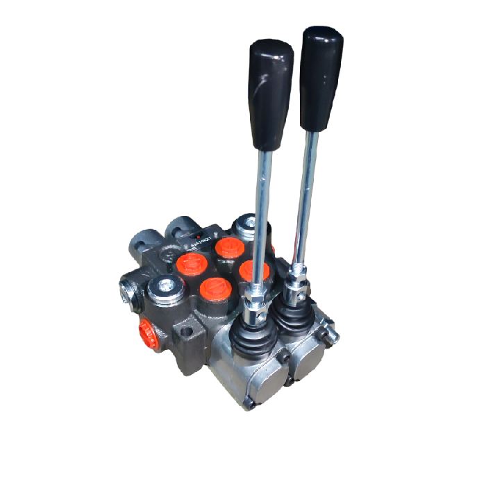 Distribuidor Monobloc Manual 3/8 40L/M P40 VNKDM/2E 2 Palancas