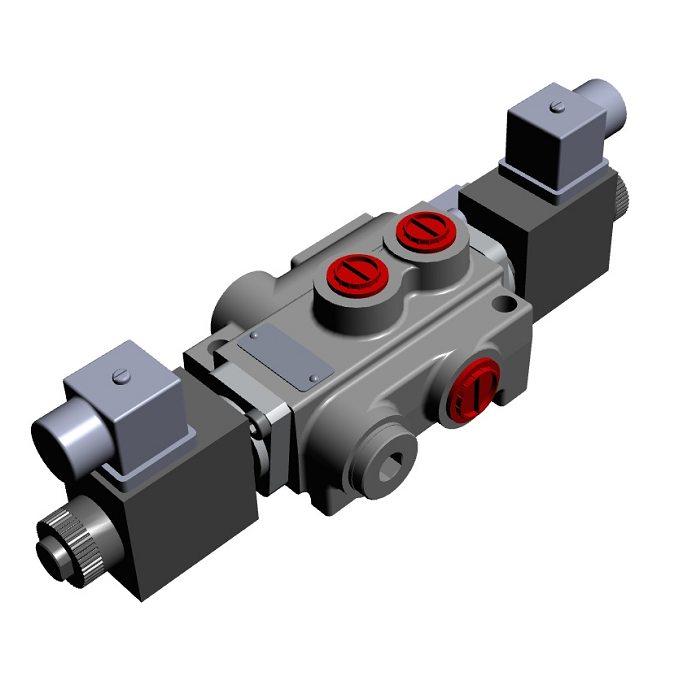 Distribuidor Monobloc Eléctrico 3/8 Z50 12 DC 