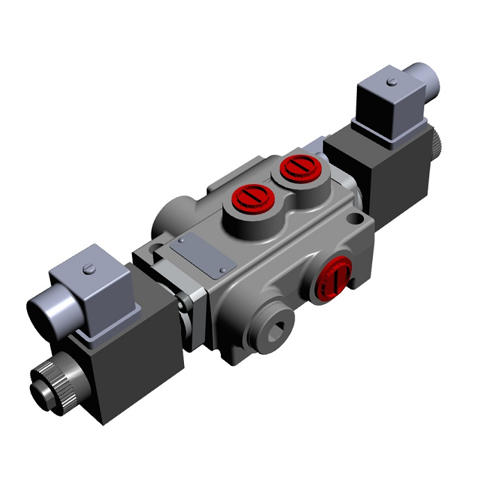 Distribuidor Monobloc Eléctrico 3/8 Z50 12 DC 