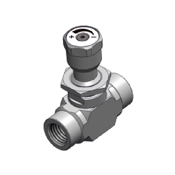 Regulador de Caudal DRV SC12 Bidireccional Panelable 1/2 350bar 50L/M