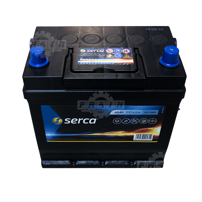 Batería Serca 45Ah 330EN 220x135x225