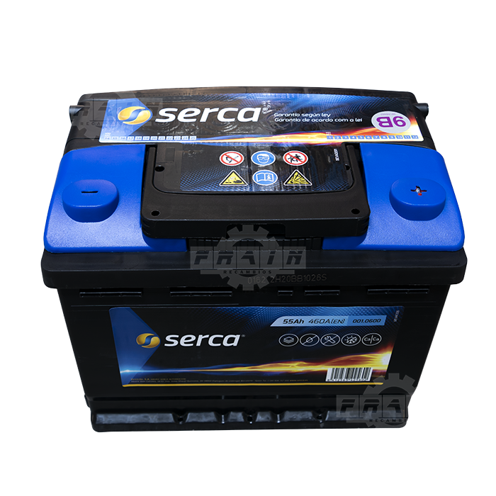 Batería Serca 55Ah 460EN 242x175x190