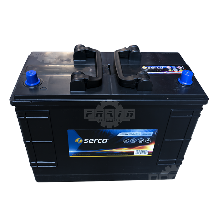 Batería Serca 125Ah 760EN 349x175x290