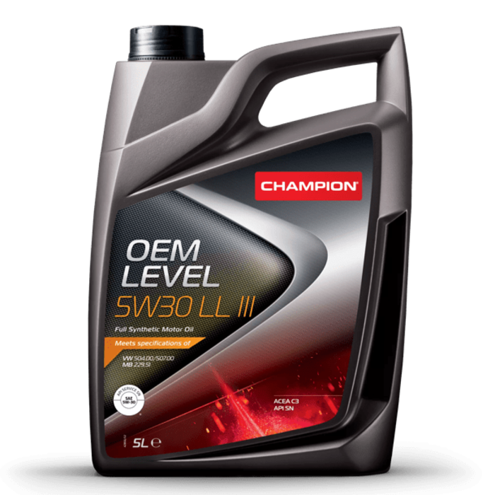 OEM Level 5W30 LL III 5L