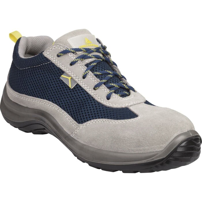 Calzado de Piel Serraje Afelpado - S1P SRC (Talla 41/Gris-Azul)