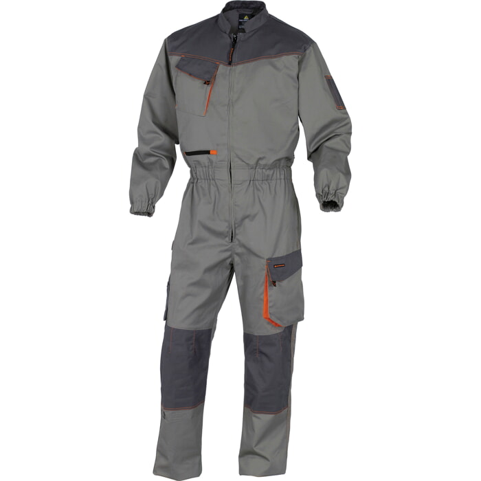 Buzo de Trabajo D-Mach (Talla 3Xl/Gris-Naranja)