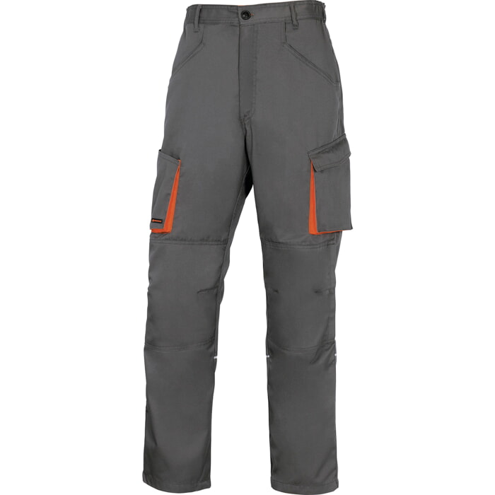 Pantalón de Trabajo Mach2 (Talla Xxl /Gris-Naranja)