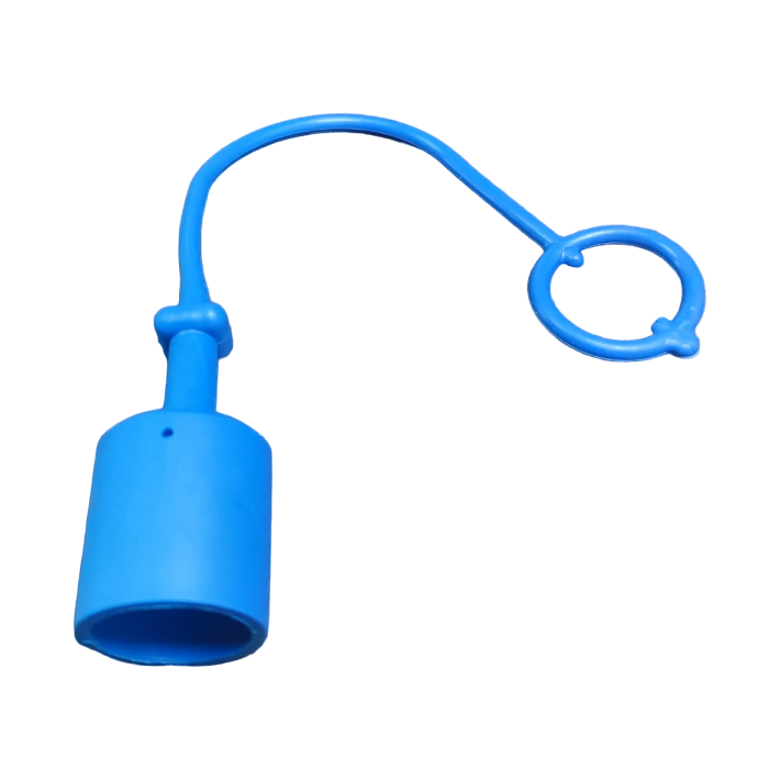 Tapón DN12 HEMBRA Azul 1/2 Para partes Macho