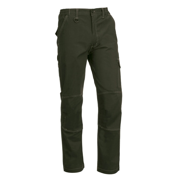 Pantalón Multibolsillos. Color Verde. Talla 3XL