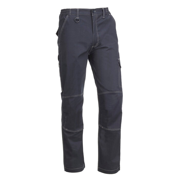 Pantalón Multibolsillos. Color Marino. Talla S