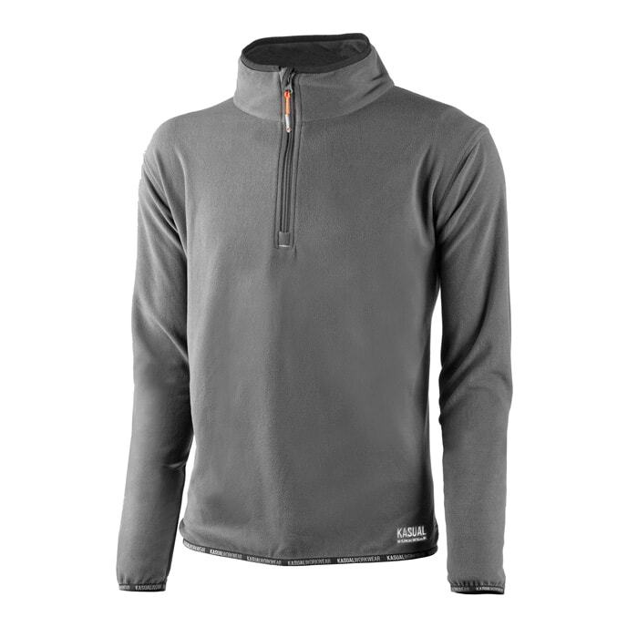 "Artic" Jersey de Forro Polar Termico. Color Gris. Talla S