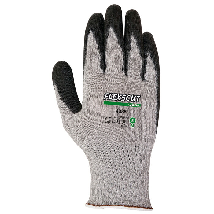"Flex 5 Cut" Guante de Nylon/Abratex con Palma Pu. Talla 8