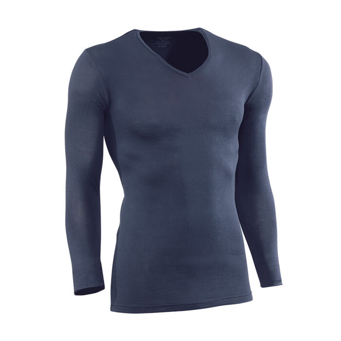 Camiseta Interior Termica. Color Marino. Entretiempo. Talla XL