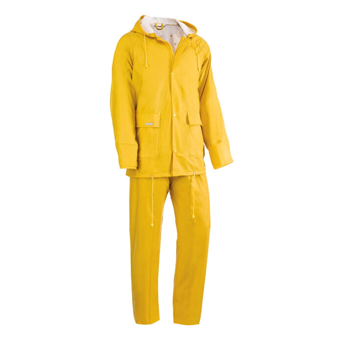 Traje de Agua Poliuretano 100% S/Soporte de Nylon. 0,38-0,42 Mm. Color Amarillo. Be Green. Talla L