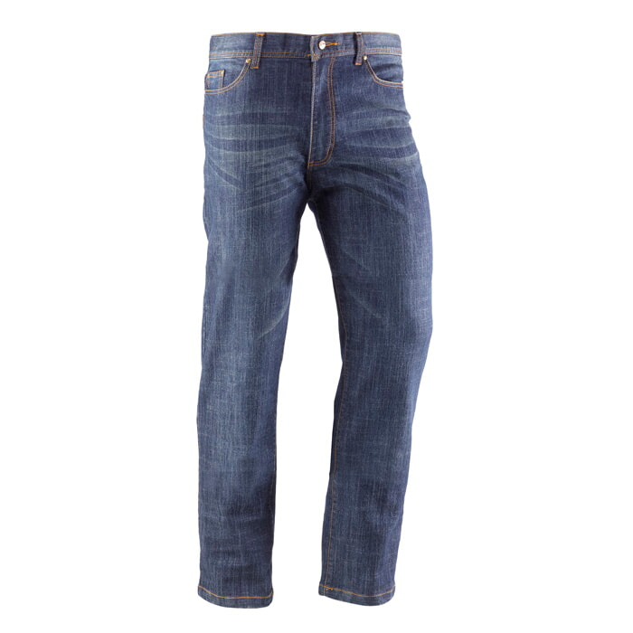 "Walker" Pantalón Vaquero de Algodón con Elastano. Color Azul. Talla M