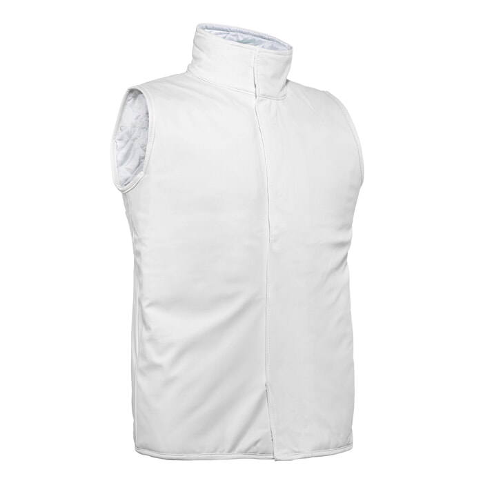 Chaleco Blanco Alimentario Pu. Talla 3XL