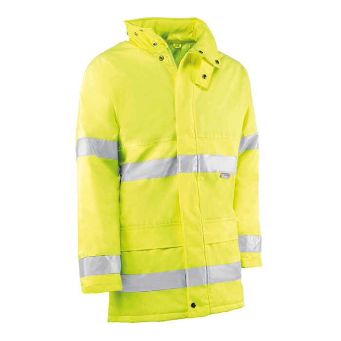 Parka Alta Visibilidad Amarilla Reflectante Bandas 3M. Talla XL