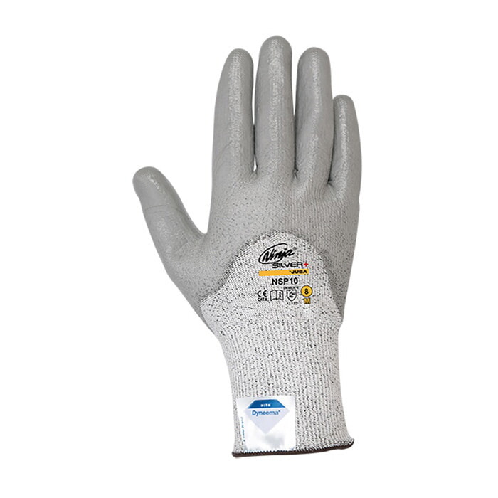 Ninja Silver Plus» Dyneema® Recubierto Pu Palma. Talla 6