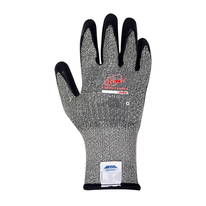"Ninja Therma Force" Guante de Fibra Dyneema® con Palma Recubierta Bipolimero. Talla 9