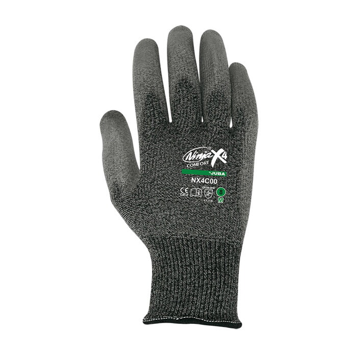 "Ninja Comfort" Guante Fibra de Vidrio con Otras Fibras Sintéticas Recubierto de Pu. Talla 10