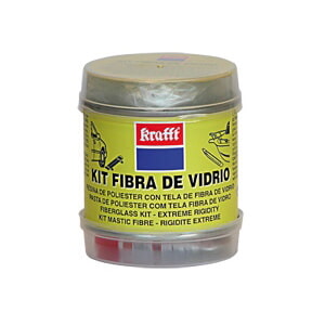 Kit fibra de vidrio 250 g masilla + endurecedor