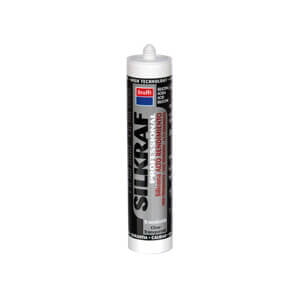 Silkraf alto rendimiento Silicona ácida-Blanco 290mL