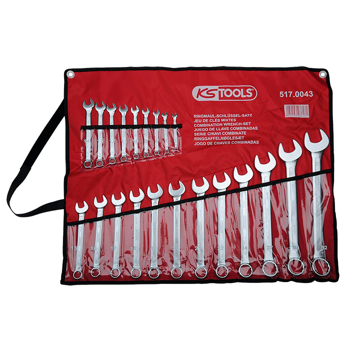 Pack 21 piezas Llaves combinadas