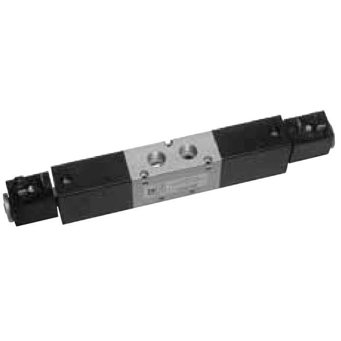 Electroválvula 2 Bobina 5/3 - 1/4 3pos Centro Abiero