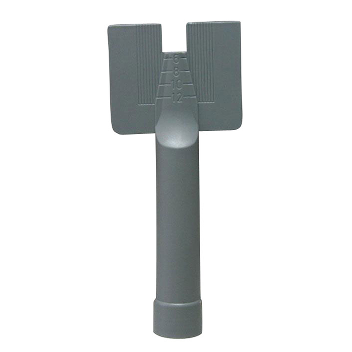 Boquilla punzonada para sellado de pliegues 1stk