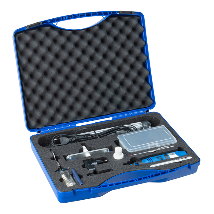 Maletín con sistema de reparación de vidrio laminado 1stk