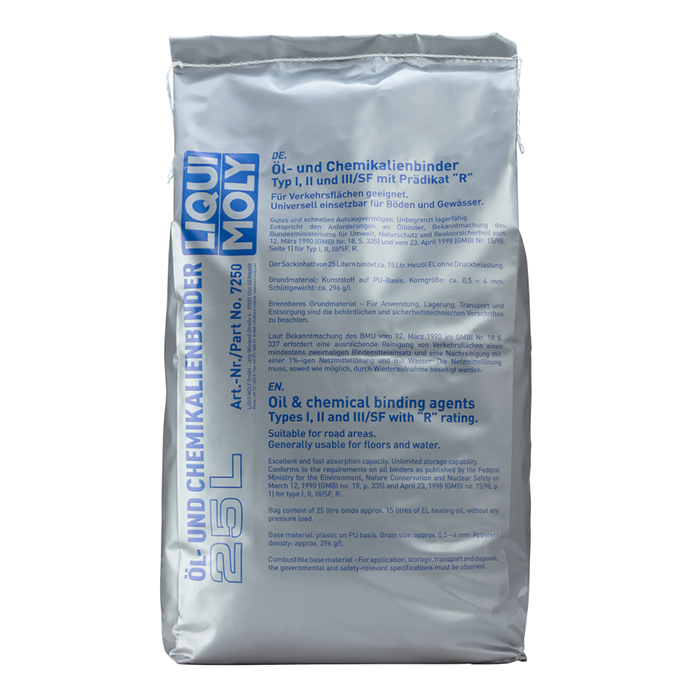 Aglutinante de aceite & sustancias químicas 25L