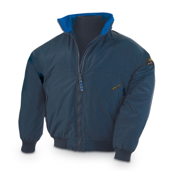 Cazadora Polar Azul L