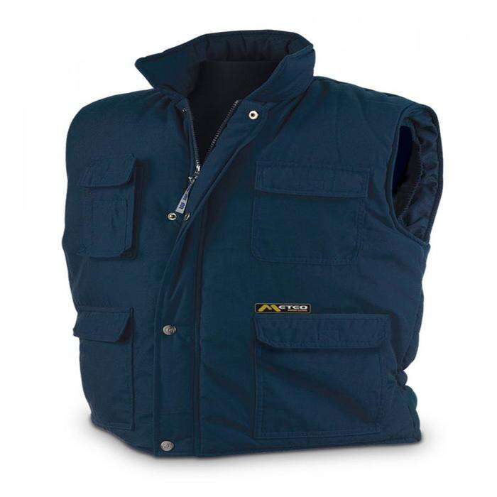 Chaleco Multibolsillo Azul  M