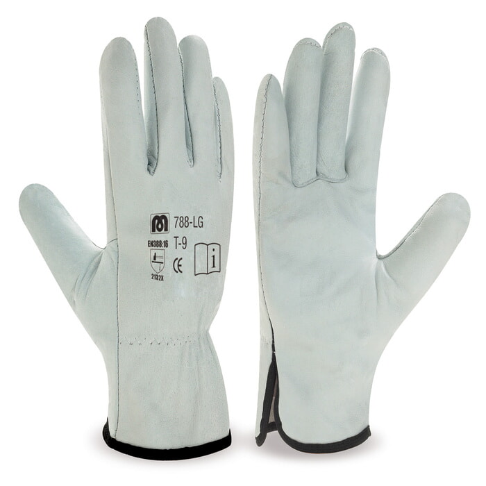 Guante Conductor Flor Palma Dorso Alg. T 10