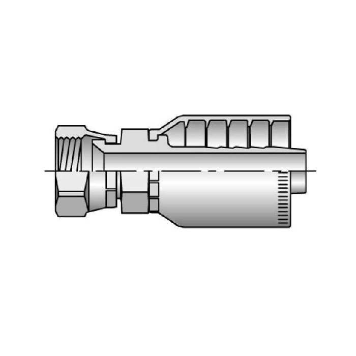 Hembra Recta JIC 1-7/8 T1-1/2