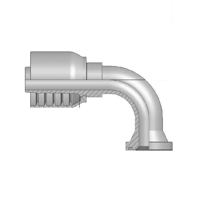 Brida 90º 5000 PSI 3/4 T3/4