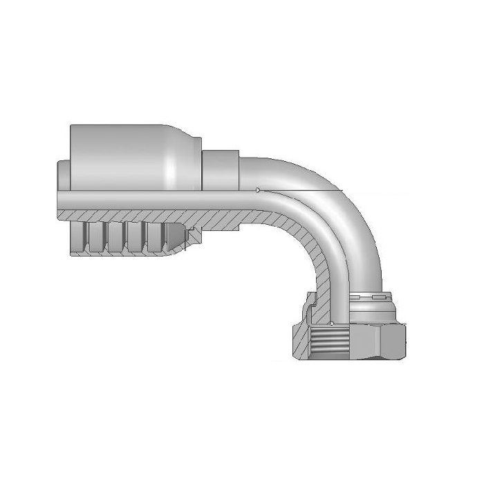 Hembra giratoria JIC Codo 90° 1 5/16 T1