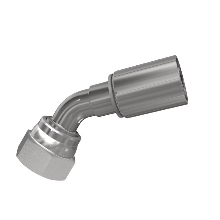 Hembra giratoria codo 45° JIC 3/4 T3/8