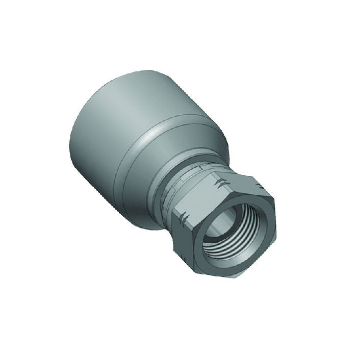 Hembra Giratoria Recto 2 Tubo 2 BSP