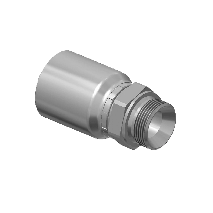 Macho Cilindrico Recto 3/4 Tubo 3/4 BSP