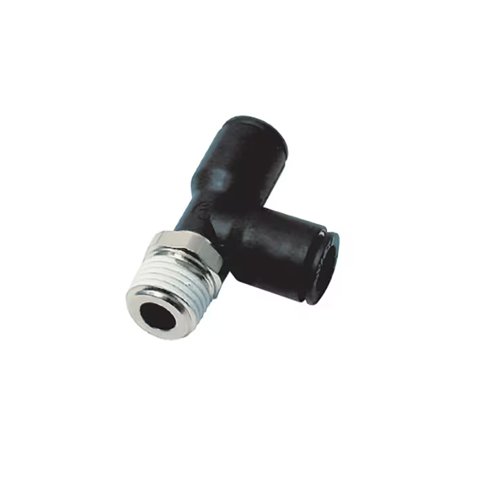 Te rosca macho lateral BSPT 8 mm (O.D.) R 1/8