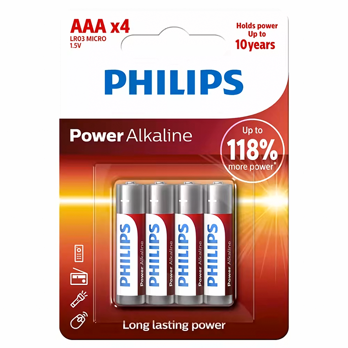 Pila LR03/AAA Power Alkaline B4