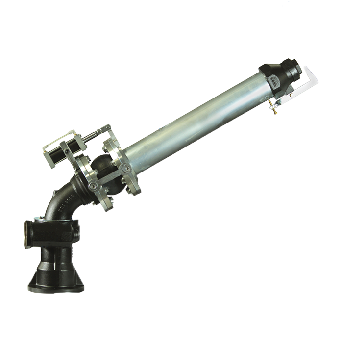 Cañon giratorio hidráulico 4" Sin motor