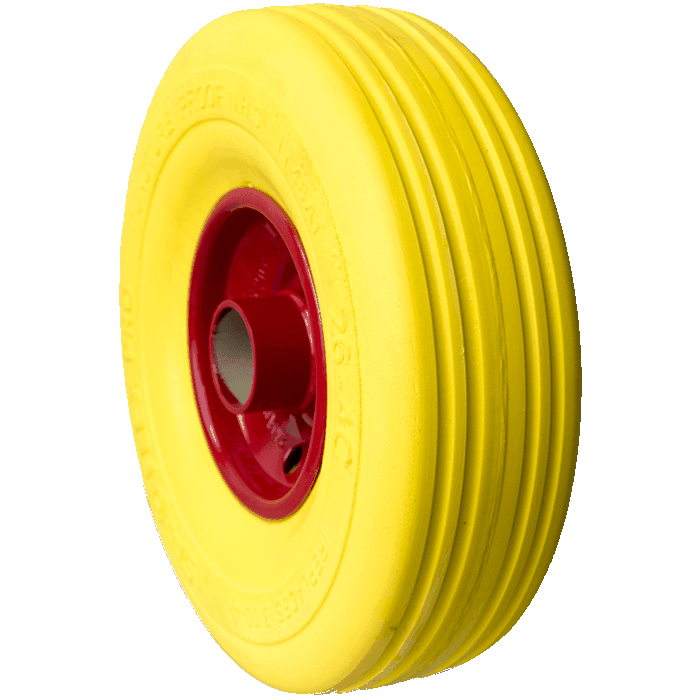 Rueda completa con llanta de aluminio 3.00-4 (26-4C) Flex Pro ST31