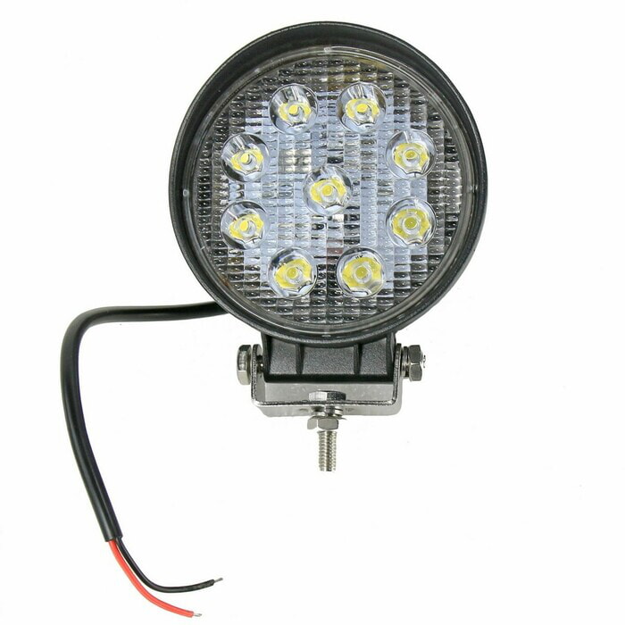 Faro de Trabajo Redondo 9 LED x 3W