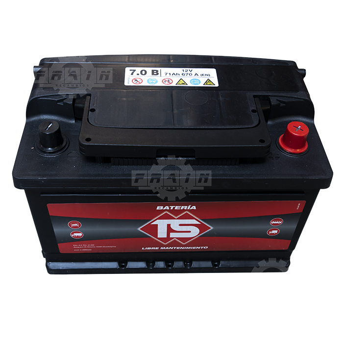 Batería TS 70Ah 640EN 278x175x190