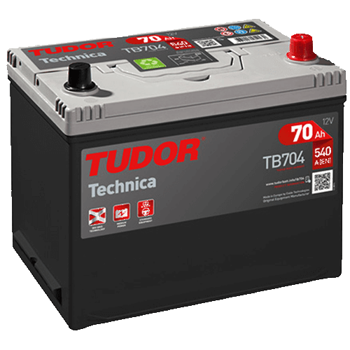 Batería Technica 70Ah 540EN 270x173x222