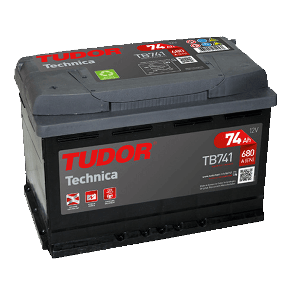 Batería Technica 74Ah 680EN 278x175x190